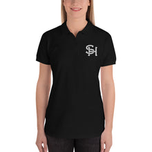 Load image into Gallery viewer, Embroidered Women's Polo Shirt