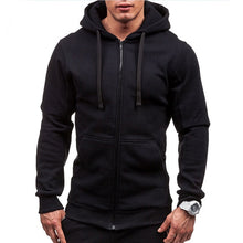 Load image into Gallery viewer, Solid Hooded Cardigan for Men