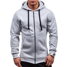 Load image into Gallery viewer, Solid Hooded Cardigan for Men